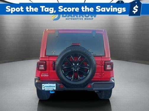 Firecracker Red Clearcoat 2024 Jeep Wrangler 4xe Sahara