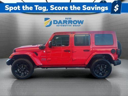 Firecracker Red Clearcoat 2024 Jeep Wrangler 4xe Sahara