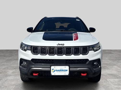 Bright White Clearcoat 2025 Jeep Compass Trailhawk