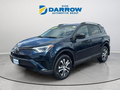 Galactic Aqua Mica 2018 Toyota RAV4 LE