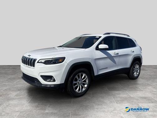Bright White Clearcoat 2019 Jeep Cherokee Latitude