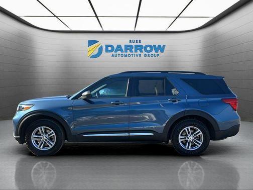 Blue Metallic 2020 Ford Explorer XLT