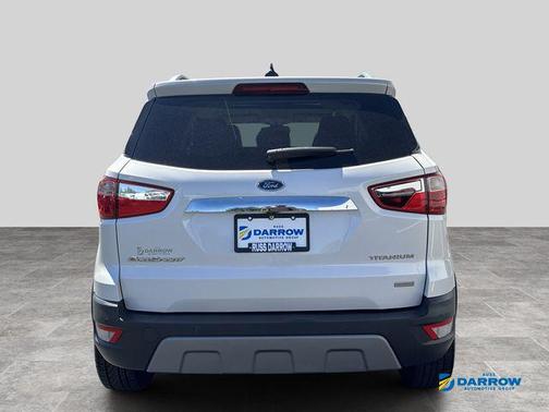 White Platinum Clearcoat Metallic 2018 Ford EcoSport Titanium