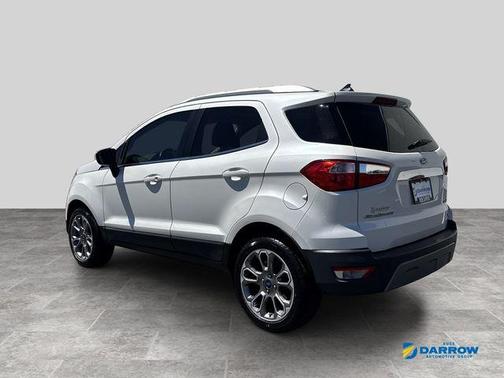 White Platinum Clearcoat Metallic 2018 Ford EcoSport Titanium