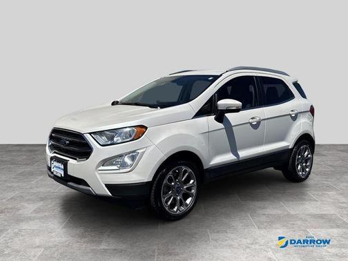 White Platinum Clearcoat Metallic 2018 Ford EcoSport Titanium