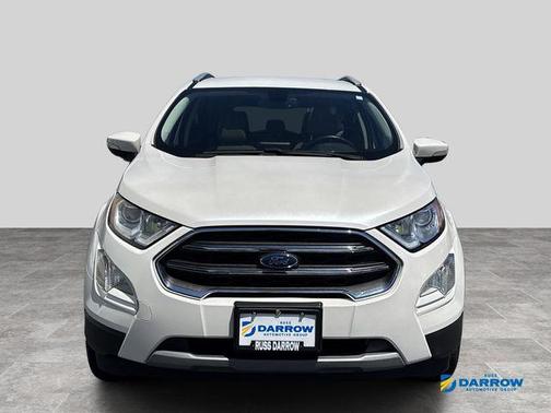 White Platinum Clearcoat Metallic 2018 Ford EcoSport Titanium