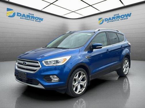 Lightning Blue Metallic 2018 Ford Escape Titanium