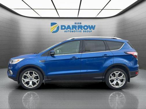 Lightning Blue Metallic 2018 Ford Escape Titanium