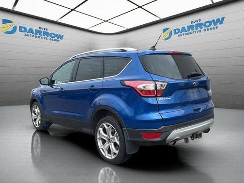 Lightning Blue Metallic 2018 Ford Escape Titanium