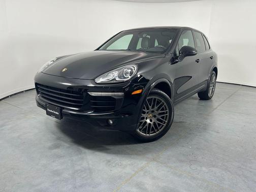 Black 2017 Porsche Cayenne Platinum Edition