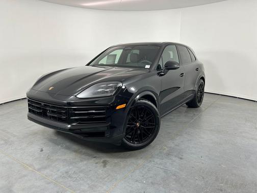 Black 2026 Porsche Cayenne Base