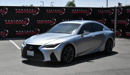 Silver 2023 Lexus IS 350 F Sport