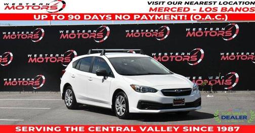 Crystal White Pearl 2023 Subaru Impreza Base