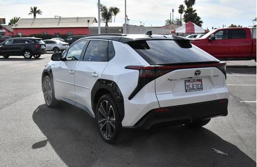White 2023 Toyota bZ4X Limited