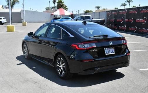Black 2023 Honda Civic LX