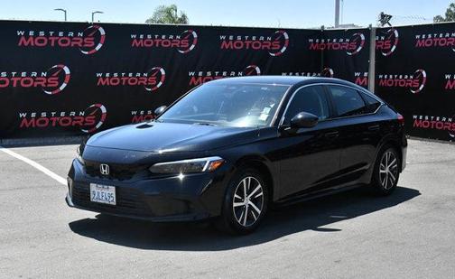 Black 2023 Honda Civic LX