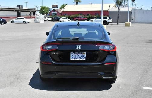 Black 2023 Honda Civic LX