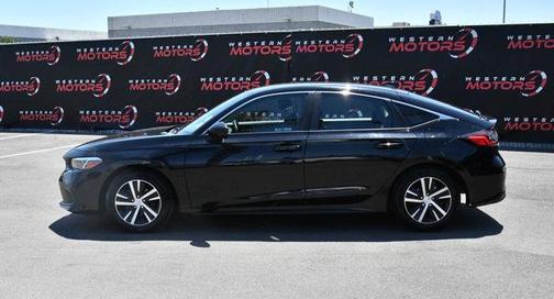 Black 2023 Honda Civic LX