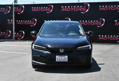 Black 2023 Honda Civic LX