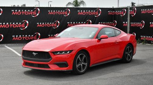 Red 2024 Ford Mustang EcoBoost Premium