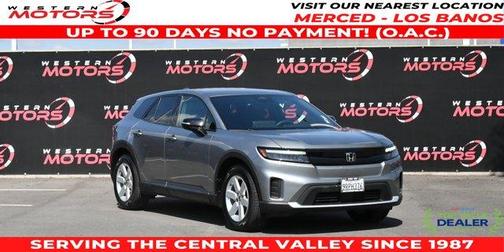 Silver 2024 Honda Prologue EX