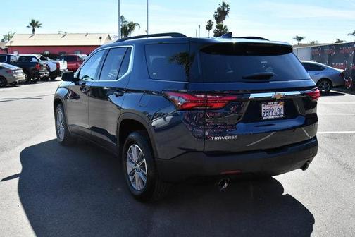 Northsky Blue Metallic 2022 Chevrolet Traverse LT Cloth