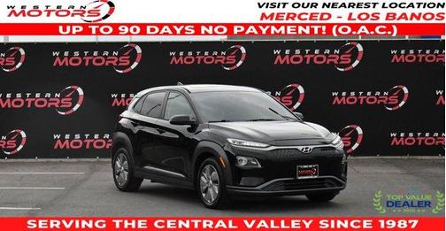 Ultra Black 2021 Hyundai KONA EV Limited