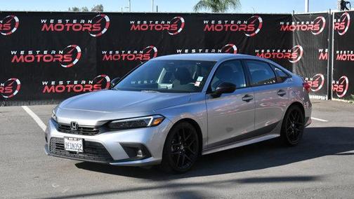 Silver 2023 Honda Civic Sport