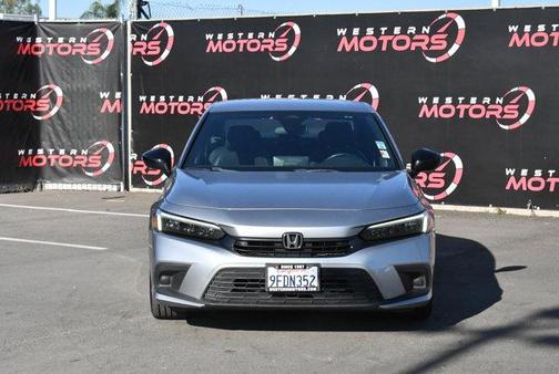 Silver 2023 Honda Civic Sport