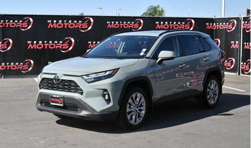 Gray 2023 Toyota RAV4 XLE Premium