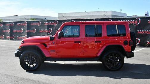 Firecracker Red Clearcoat 2025 Jeep Wrangler 4xe Sahara