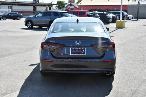 Gray 2025 Honda Civic Sport
