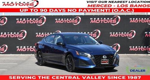 Deep Blue Pearl 2024 Nissan Altima 2.5 SR