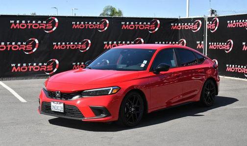 Red 2024 Honda Civic Sport
