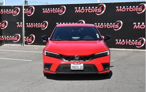 Red 2024 Honda Civic Sport