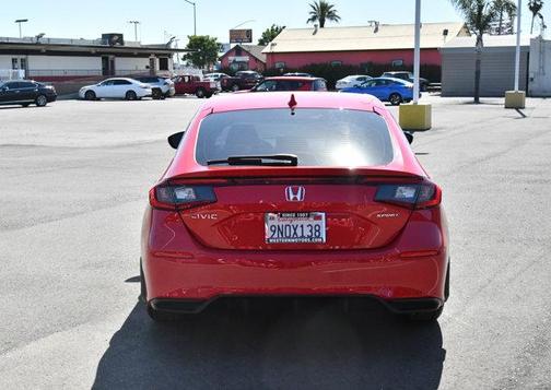 Red 2024 Honda Civic Sport
