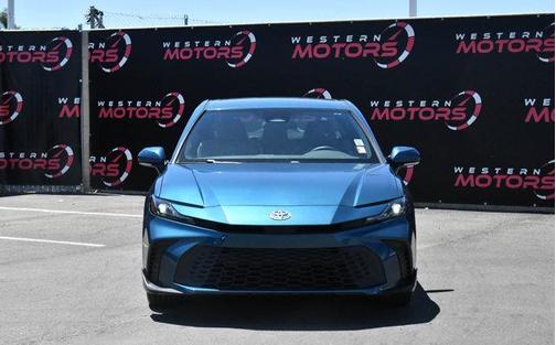 Blue 2025 Toyota Camry SE