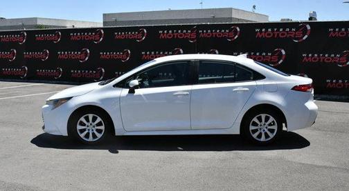 White 2025 Toyota Corolla LE