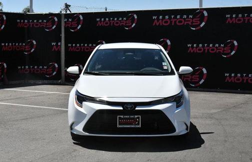 White 2025 Toyota Corolla LE