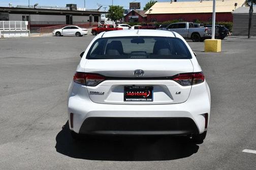 White 2025 Toyota Corolla LE