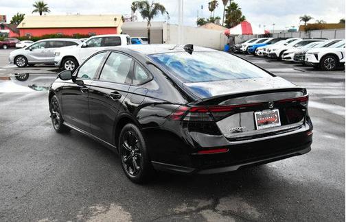 Black 2025 Honda Accord SE