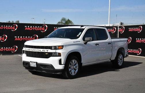 Summit White 2021 Chevrolet Silverado 1500 Custom