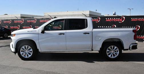 Summit White 2021 Chevrolet Silverado 1500 Custom