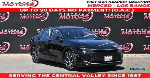 Black 2023 Toyota Crown XLE