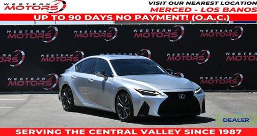 Silver 2022 Lexus IS 350 F Sport