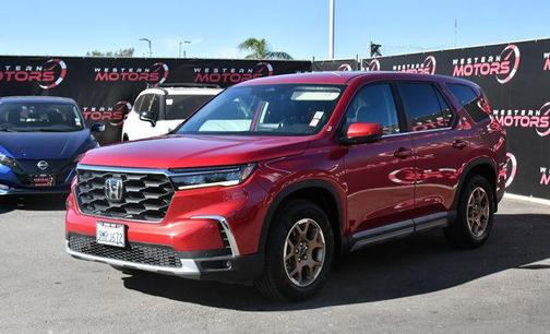 Red 2024 Honda Pilot EX-L 7-Passenger