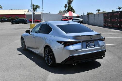 Silver 2023 Lexus IS 350 F Sport