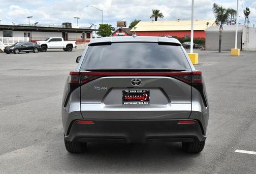 Gray 2023 Toyota bZ4X XLE