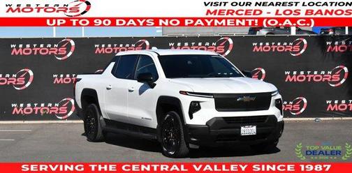 Summit White 2024 Chevrolet Silverado EV WT