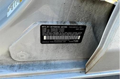 2023 Mitsubishi Mirage ES